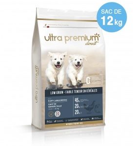 Croquettes low grain pour chiot moyenne et grande taille