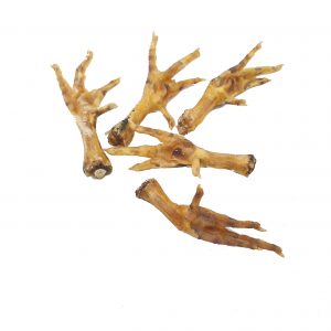 Pattes de poulet séchées